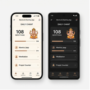 Aplicación de Compañía con IA ROYALCRAFT, Mantra Jaap, Meditación, Contador de Oraciones, Canto Espiritual, Internet, Linux/MAC - Product Image 1
