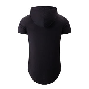 Camiseta de Manga Corta con Capucha para Hombre, Estilo Lujoso, Informal, para Verano - Product Image 2