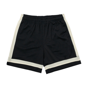 Shorts de plage décontractés personnalisés avec logo OEM, en maille respirante par sublimation, taille élastique, séchage rapide, grandes tailles, couleur unie - Product Image 3
