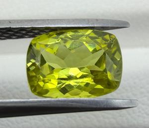 Natürlicher Chrysoberyl-Edelstein, Kissenschliff, Grün, 6x8mm, 1,84 Karat, loser Stein, echte Schmuckherstellung, Sammlergeschenk, Shamim Gems - Product Image 1