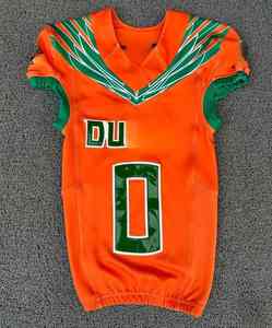 Maillot de football américain entièrement personnalisé, grande taille, manches courtes, respirant, anti-humidité, 100% polyester, imprimé par sublimation - Product Image 3