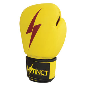 ถุงมือชกมวยระดับมืออาชีพสีทอง หนังแท้ ระบายความชื้นได้ดี บีบอัดแน่น ปิดนิ้วมือเต็มรูปแบบ พร้อมที่รัดข้อมือน้ำหนักเบา - Product Image 2