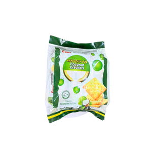 Premium Coconut Crackers 220g Crispy Sweet Snack Original Vietnamese Coconut ODM Factory - Product Image 3