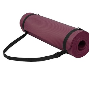 Tapis de yoga et de méditation personnalisés en caoutchouc TPE OEM, épaisseur supplémentaire de 3 à 5 mm, en mousse EVA, imprimés sur mesure, antidérapants, résistants à l'eau et respirants - Product Image 1
