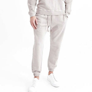 Survêtement décontracté à capuche personnalisé avec logo pour homme, 2 pièces, 100 % coton, uni, pour la gym et le fitness, vente en gros - Product Image 5