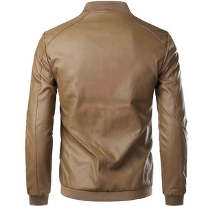 Lightweight Breathable Comfortable Men Winter <b>Jacket</b> Casual Wear Hot Selling Reasonable Price Men <b>Leather</b> <b>Jacket</b> - Product Image 2