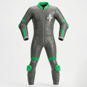 Traje de Motociclismo de Cuero Genuino de Última Moda, Traje de Invierno para Carreras, Personalizado 2025, Diseño de Primera Calidad, Trajes de Cuero para Motociclistas - Product Image 2