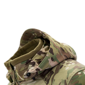 Veste de chasse isolée en softshell camouflage d'hiver unisexe GRACE SIGN avec doublure en polyester - Product Image 2