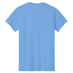 T-shirts tricotés 100 % coton pour hommes 2026, couleur bleu Carolina, avec options de tailles et de logo personnalisables - Product Image 5