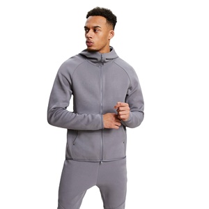 Costume de Jogging en polaire pour hommes, OEM, personnalisé de haute qualité, survêtement en tissu molletonné, vente en gros - Product Image 3