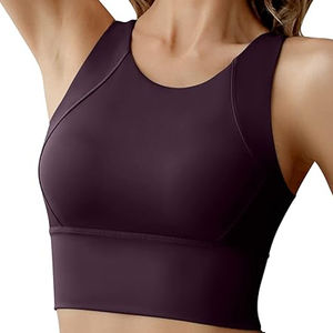 Sujetador deportivo duradero y flexible con máxima sujeción y tecnología de absorción del sudor que te mantiene cómodo y seco - Product Image 5