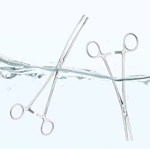 Pinces à éponges de qualité supérieure en acier inoxydable, instrument chirurgical médical réutilisable de qualité hospitalière pour la manipulation - Product Image 6