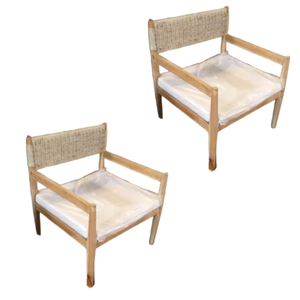 Meubles de patio de salle à manger d'hôtel chaises de salle à manger en rotin design moderne avec pied en bois matériaux de la plus haute qualité prix de gros - Product Image 5