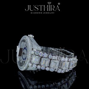 Reloj RLX de Último Diseño 2026, Totalmente Adornado con Diamantes Moissanite, Joyería Hiphop para Compromiso, Fiesta, Boda, Aniversario, Regalo - Product Image 4