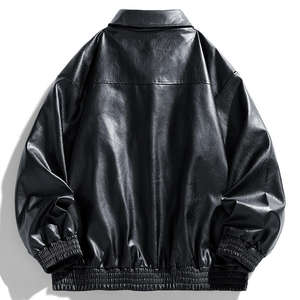 Chaqueta de cuero de diseño de moda para hombre, nueva llegada, chaquetas de cuero para hombre, chaqueta de cuero vacuno de primera calidad - Product Image 4