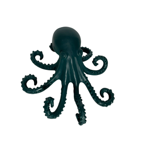 Decorative Aluminum Octopus Figurine Metal Octopus Statue Nautical Home Decor Tabletop Sculpture Marine Animal <b>Ornament</b> - Product Image 5