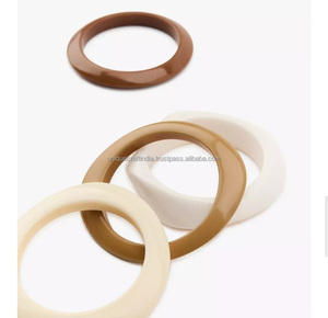 High Quality Handmade Round Solid Resin <b>Bangle</b> for Women Girls Trendy Accessory Great Unique Craft India - Product Image 3