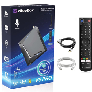 Nuevo VseeBox V6 Max 2026, <span class=keywords><strong>Android</strong></span> 14, Smart <span class=keywords><strong>TV</strong></span> <span class=keywords><strong>Box</strong></span> 8K HDR, Doble Núcleo, 64GB, Wi-Fi 6, 1 Gigabit Ethernet, Primera Edición, Envío Inmediato - Product Image 5
