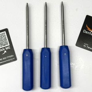 Juego de Destornilladores Quirúrgicos Manuales Dentavex Corporation, 2 mm, 2.5 mm, Acero Inoxidable, Instrumento Dental Ortopédico para Columna Vertebral, Azul, CE - Product Image 6