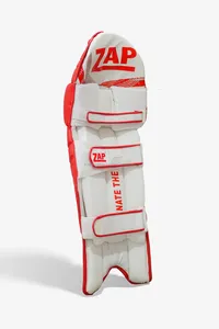 Almohadillas de Protección para Bateo de Cricket ZAP Instinct Junior, Rojas, Ligeras, de Material PU, Gruesas, Transpirables, Antideslizantes, de Alta Protección Contra Impactos - Product Image 4