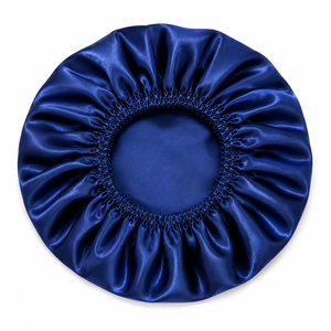 Bonnet long en satin de soie, ajustable, pour extensions de cheveux, idéal pour dormir la nuit - Product Image 1