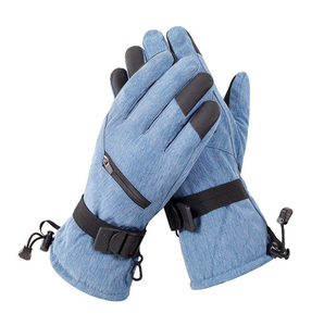 Gants de ski en gros avec construction coupe-vent, confort thermique et doigts tactiles pour les détaillants de sports d'hiver - Product Image 6