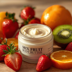 ผลิตภัณฑ์บำรุงผิวผสมผลไม้หลากหลายชนิด บัตเตอร์บำรุงผิว กลิ่นหอมจากธรรมชาติ สำหรับผิวหน้าหรือผิวกาย ผลิตภัณฑ์ความงามจากธรรมชาติ รับผลิตแบบ Private Label จำนวนมาก - Product Image 3