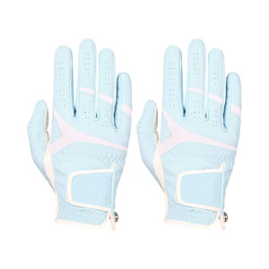 Gant de golf premium pour homme en mélange de spandex, cuir et laine avec un design élégant effet éclaboussures de peinture pour une performance accrue - Product Image 1