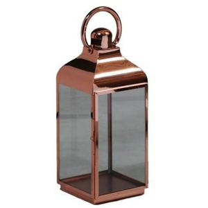 Lanterne en métal et verre portable écologique à finition dorée, idéale pour les mariages et les événements en extérieur – Meilleure vente - Product Image 3