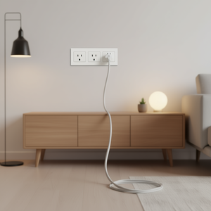 Adattatore a 2 Prese con Interruttore e Protezione per Bambini - Product Image 3