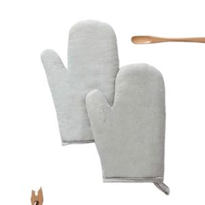 Mitaines de four en coton durable avec logo personnalisé Mitaine de cuisine résistante à la chaleur Cadeau promotionnel bon marché pour la cuisine - Product Image 1