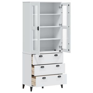 Vitrina Alta Blanca y Mueble para Vajilla - Product Image 5