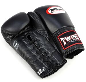 ถุงมือชกมวย MMA แบบคู่ รุ่นมืออาชีพ ปรับแต่งได้ - หนังแท้ กันน้ำ ระบายความชื้น สีและโลโก้ตามสั่ง ปิดแบบผูกเชือก - Product Image 2