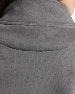 Premium Design Low Price Wholesale Custom Logo Women's <b>Stand</b> Collar Sweatshirts Quarter Zip <b>Drop</b> Shoulder Oversized Comfortable - Product Image 6
