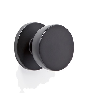 Poignée de tiroir noire très vendue, forme ronde, pour armoires et placards, disponible en plusieurs couleurs, usage polyvalent - Product Image 1