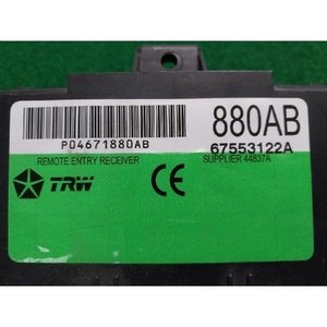 Calculateurs et modules informatiques d'occasion pour PT Cruiser P04671880AB - Product Image 4
