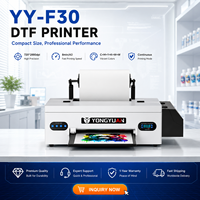 Imprimante DTF YY-F30 A3 330 mm pour transfert numérique sur film, machine d'impression pour kit de démarrage d'entreprise de t-shirts, prête à être expédiée