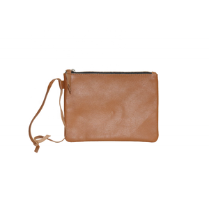 Bolsa de cosméticos pequeña de maquillaje ecológica personalizada, lona de algodón liso reciclado, logotipo impreso, cremallera, carta de moda personalizada - Product Image 2