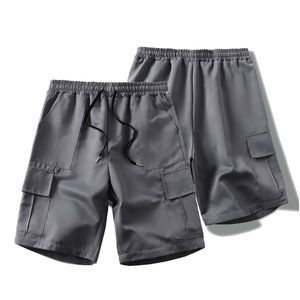 Pantalones Cortos Cargo Vintage Casuales para Hombre, con Logotipo Personalizado, Cierre Elástico en la Cintura, Tallas XS a 2XL, Tela de Lana, ¡Oferta! - Product Image 1