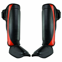 Nouvelle protection de tibia élastique réglable pour adulte, légère, avec cadre métallique, pour boxe, Muay Thai, MMA, football, protection personnalisée