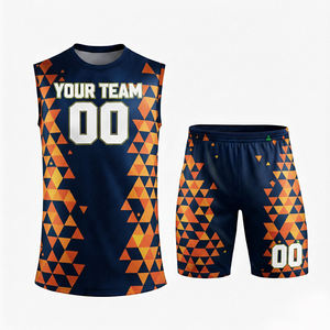 Ensemble de football 7 contre 7 avec capuche drapeau américain, compression personnalisée, OEM sur mesure - Product Image 4