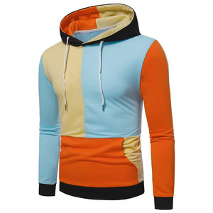 Sudadera con capucha de forro polar de media cremallera para hombre con logo personalizado, de peso pesado, para exteriores, con estampado personalizado de fábrica, informal - Product Image 3