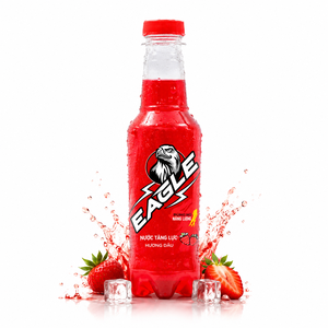 Boisson Énergisante Sans Sucre Certifiée Halal à la Fraise et au Fruit de la Passion, Bouteille PET, Boisson Aromatisée, Nutrition Sportive, 330 ml - Product Image 1