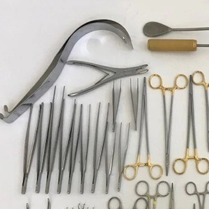 Ensemble d'instruments chirurgicaux pour opération mammaire, outils en acier inoxydable pour la reconstruction post-mastectomie et les interventions esthétiques mammaires - Product Image 2