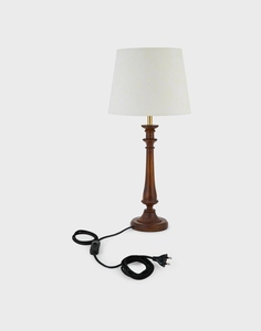 Luxury brown chattati <b>bedside</b> lamp with shade oem odm low moq factory price wholesale bulk supply fast shipping - Product Image 4