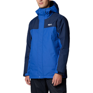 Chaqueta de esquí impermeable y duradera para deportes de invierno, abrigo térmico para snowboard con capucha ajustable y puños a prueba de viento para clima frío. - Product Image 1
