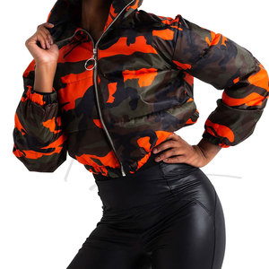 Chaquetas acolchadas de camuflaje personalizadas para hombre, chaqueta acolchada corta de camuflaje para mujer, chaquetas acolchadas de camuflaje premium, chaquetas cómodas para mujer - Product Image 3