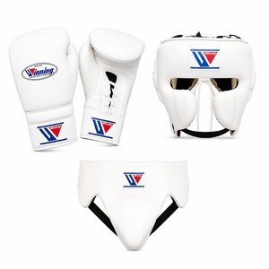 Set de Boxeo Profesional de Alta Calidad, Guantes de Cuero Vacuno con Cierre de Cordones, Ligeros, Transpirables y de Secado Rápido para Adultos - Product Image 2