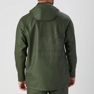 <b>Men</b> <b>Rain</b> <b>Jackets</b> <b>Lightweight</b> Waterproof Breathable Outdoor Fishing Camping Hiking Wind Resistant Utility Wear - Product Image 2