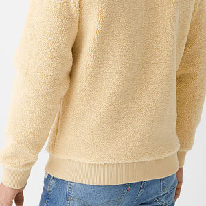 High Quality Custom Made <b>Men's</b> <b>Sherpa</b> <b>Fleece</b> Hoodie Most Popular for Winter Season Plain Dyed <b>Men's</b> <b>Sherpa</b> <b>Fleece</b> Hoodie - Product Image 5